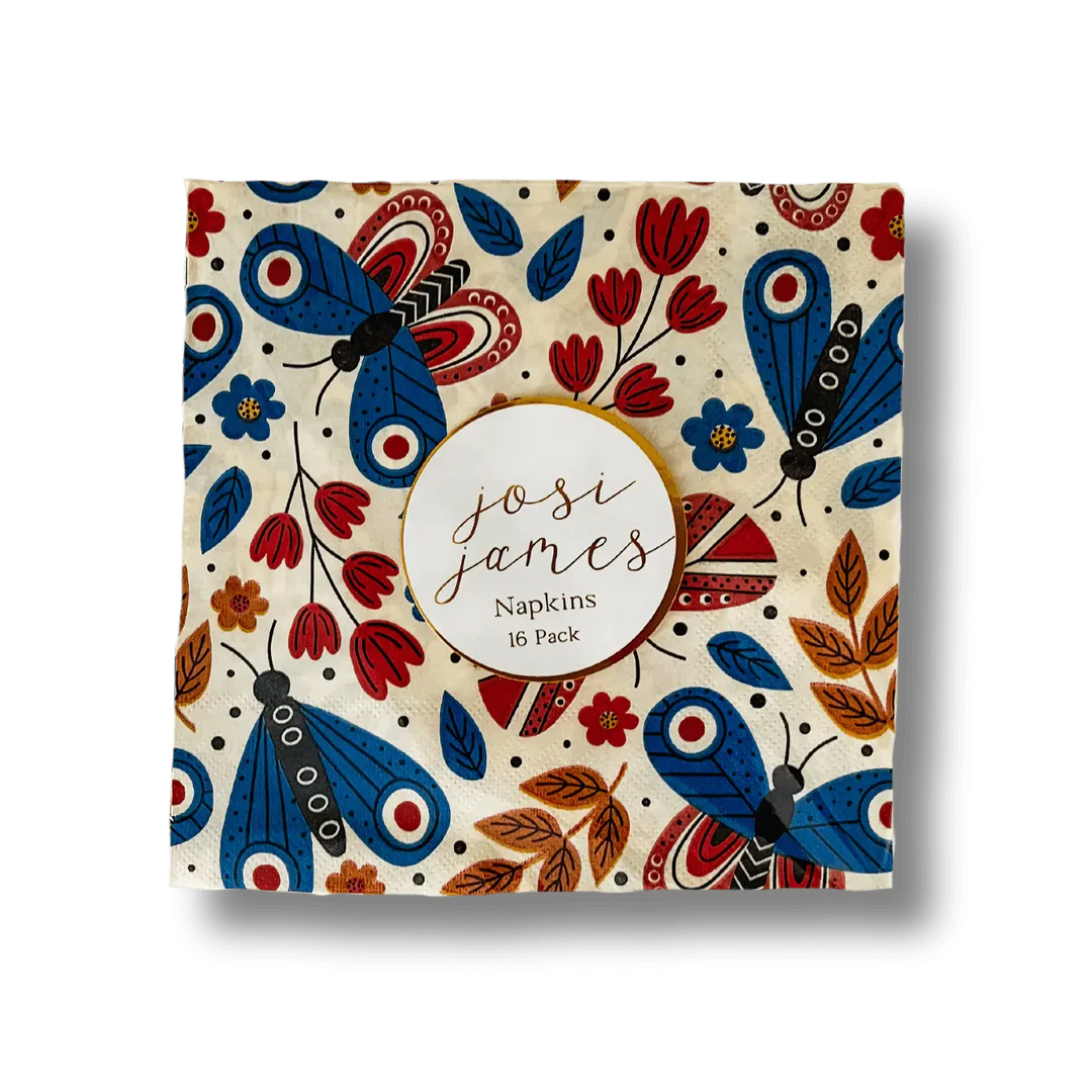 Butterfly Napkins, Large
