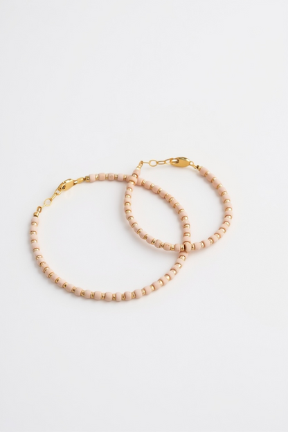14k Gold-Filled Blush & Gold Layer Bracelet
