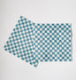 Blue Check Napkin, Large (Set of 16)