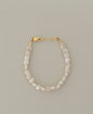 Cream shimmer bracelet