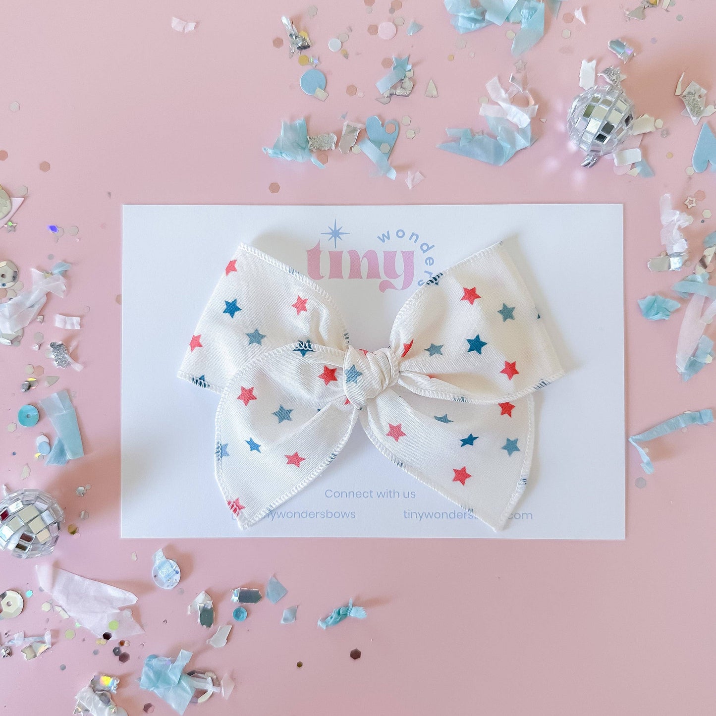 Americana Stars: Medium Reversible Clip
