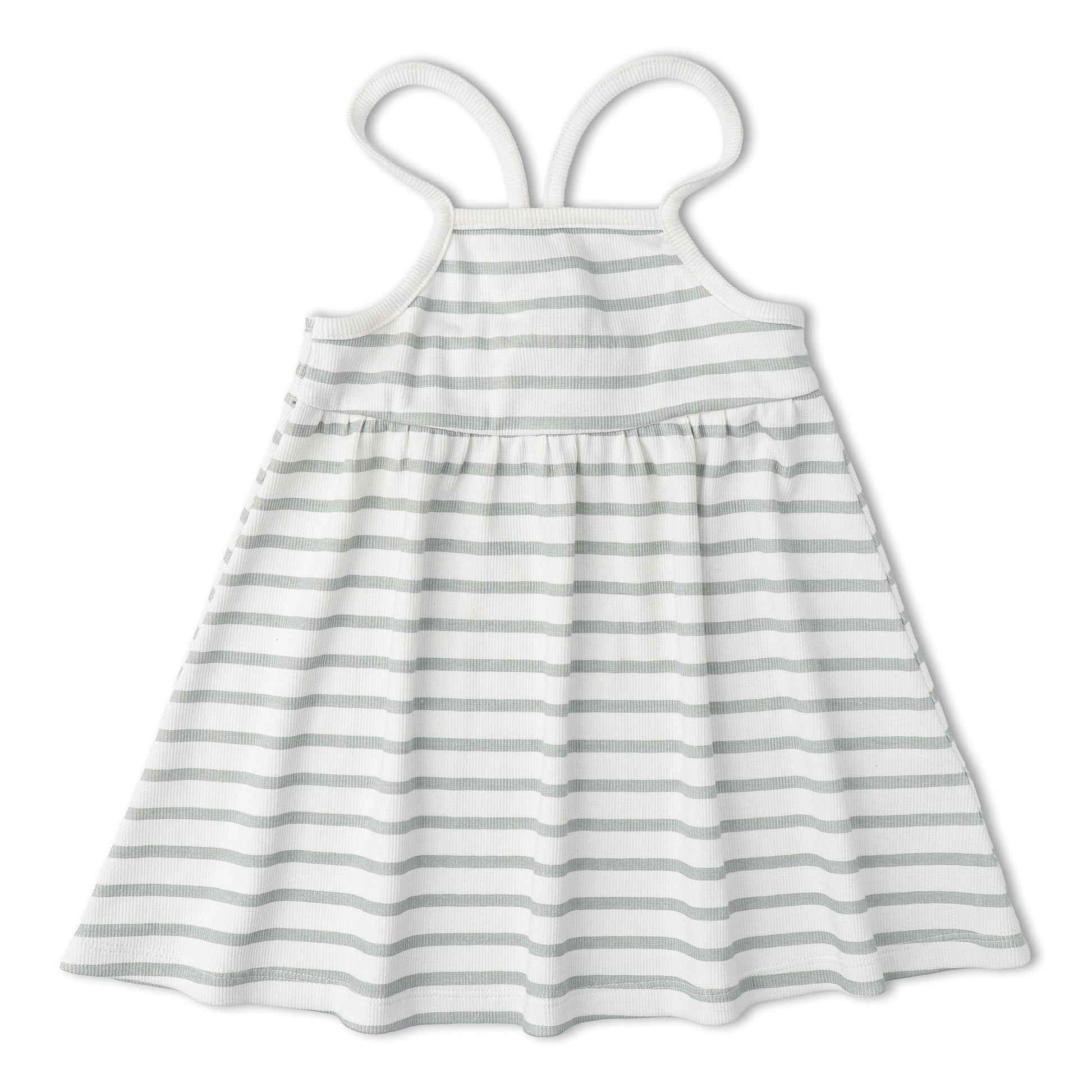 organic kids clothing, striped dress