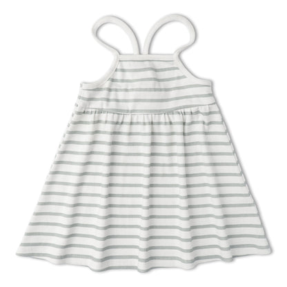 organic kids clothing, striped dress