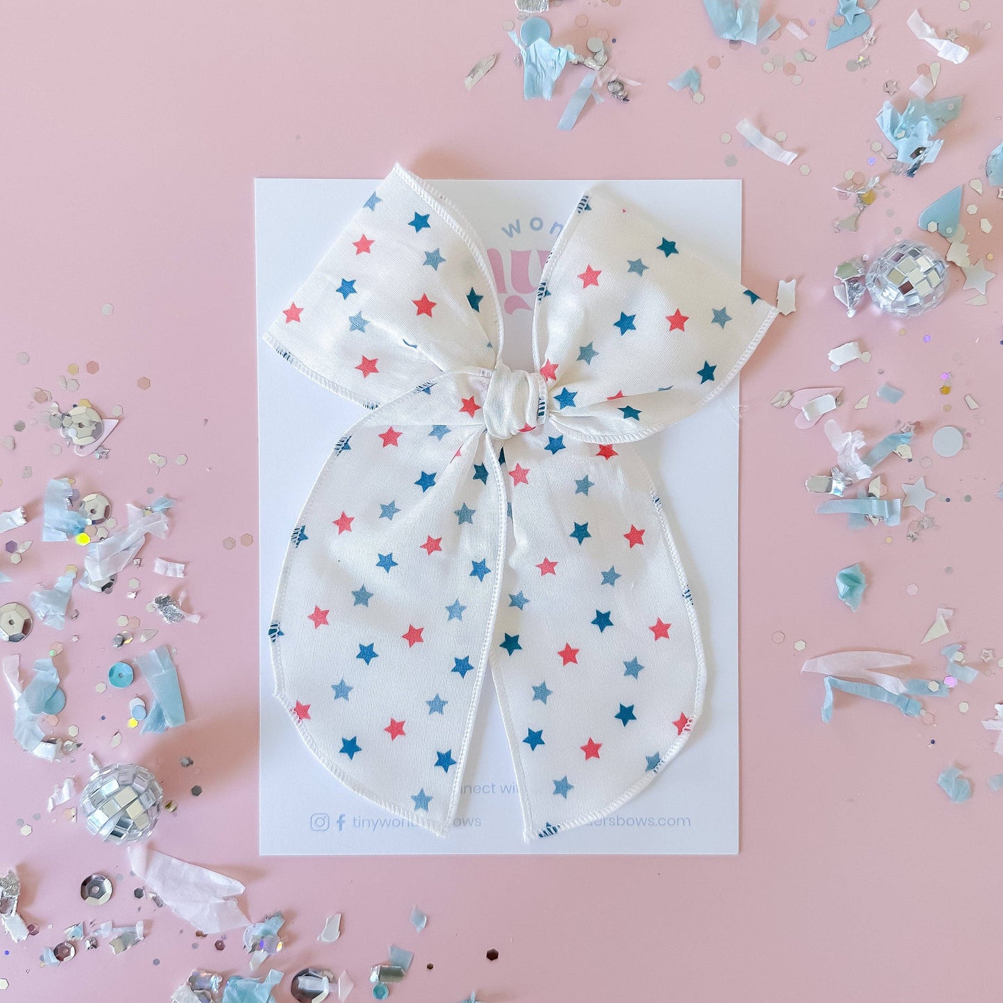 Americana Stars: Medium Reversible Clip