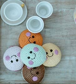 Starter Pack of Macaron Cookie Rattles - 10pc