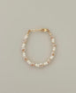 Gold & Cream Shimmer Bracelet