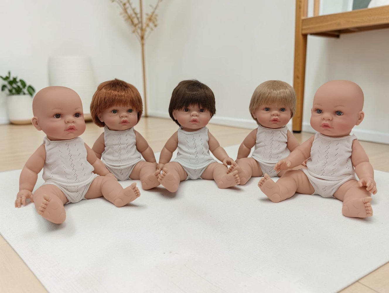 Bebenita 14" Baby Boy Doll - Nash | Unscented & Fully Clothed