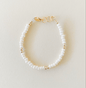 Cream Shimmer Bracelet