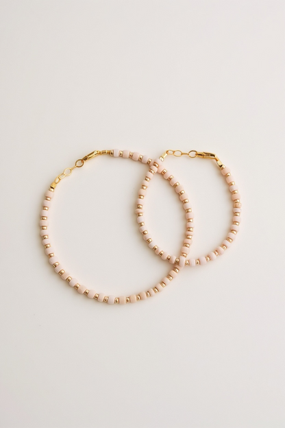 14k Gold-Filled Blush & Gold Layer Bracelet