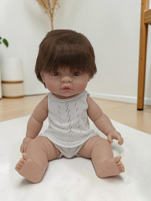 Bebenita 14" Baby Boy Doll - Cruz | Unscented & Fully Clothed (Arriving Soon)