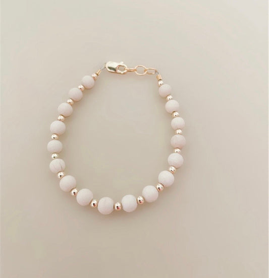 Tan & Gold Layer Bracelet