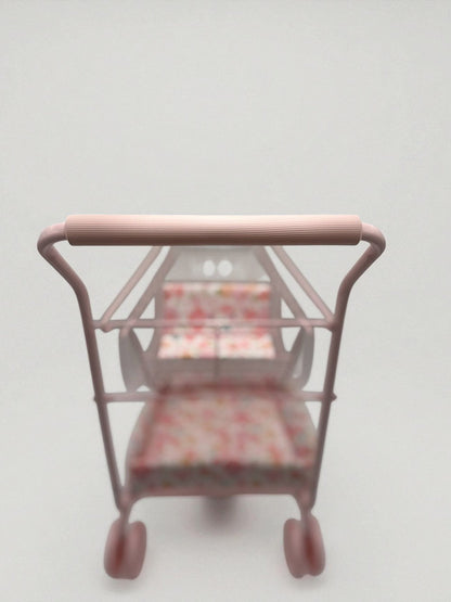 Toy Shopping Cart - Garden Blush