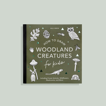 Mushrooms & Woodland Creatures: How to Draw Books for Kids