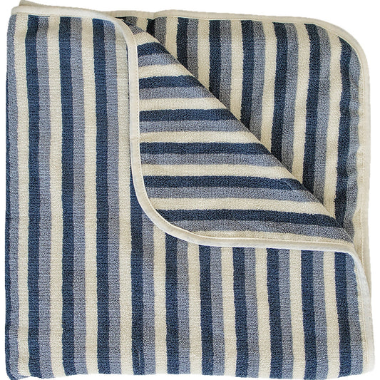 Striped Organic Cotton Beach Towel