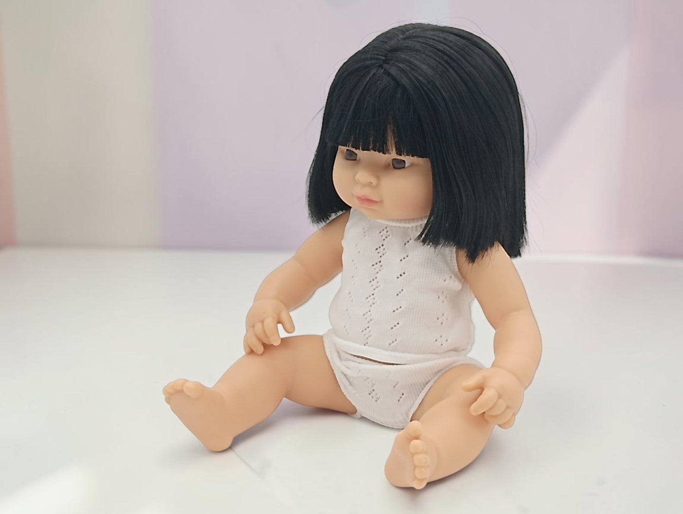 Bebenita 12" Baby Girl Doll - Juneau | Unscented & Fully Clothed