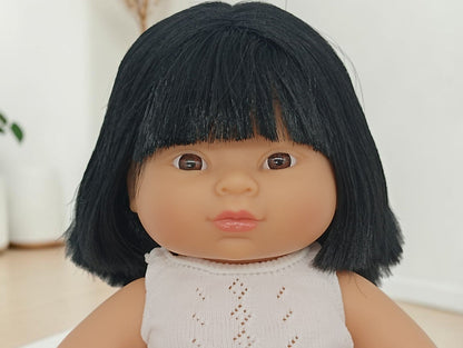 Bebenita 12" Baby Girl Doll - Juneau | Unscented & Fully Clothed
