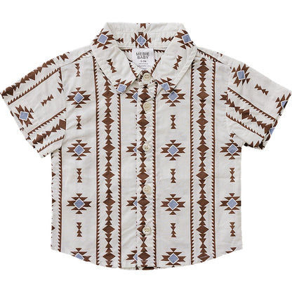 Aztec Button Up Shirt