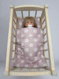 Doll Bedding Set - Lavender Bloom
