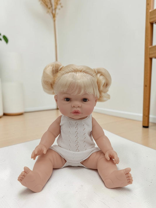 Bebenita 14" Baby Girl Doll - Nara | Unscented & Fully Clothed