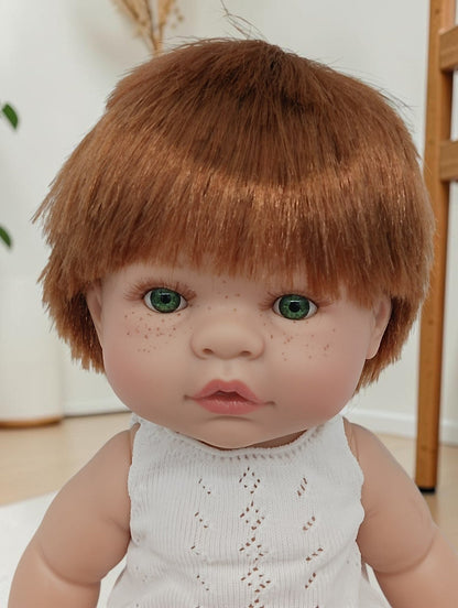 Bebenita 14" Baby Boy Doll - Nash | Unscented & Fully Clothed