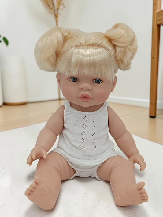 Bebenita 14" Baby Girl Doll - Olympia | Unscented & Fully Clothed