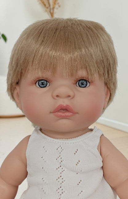 Bebenita 14" Baby Boy Doll - Rhodes | Unscented & Fully Clothed (Arriving Soon)
