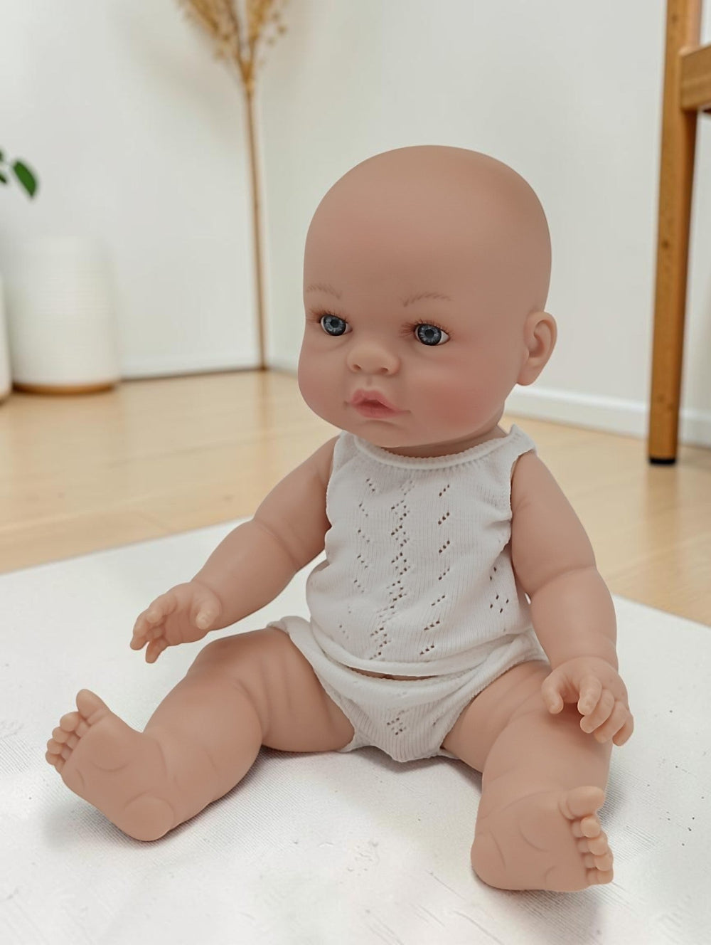 Bebenita 14" Baby Boy Doll - Sterling | Unscented & Fully Clothed