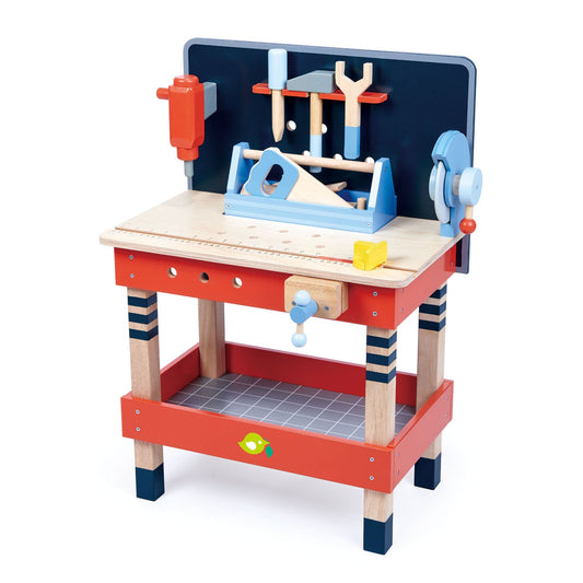 tender leaf, Childs tool bench. wood toys