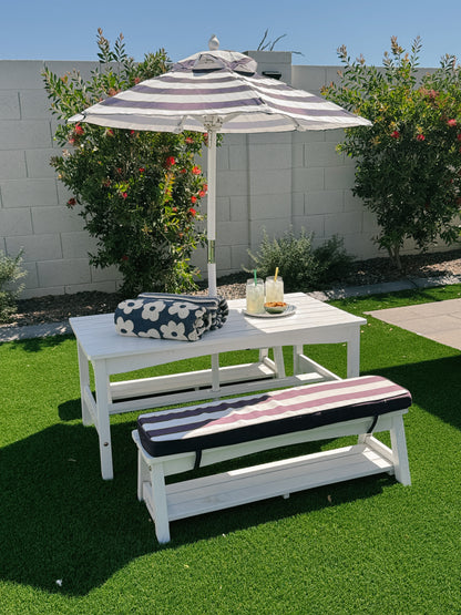 Floral Organic Cotton Beach Towel