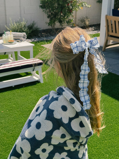 Floral Organic Cotton Beach Towel