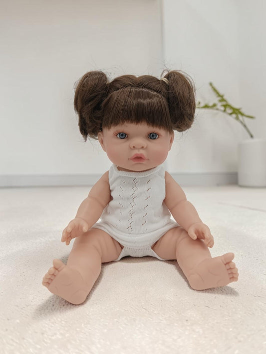 Bebenita 14" Baby Girl Doll - Verona | Unscented & Fully Clothed