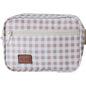 Tan Gingham Mini Fanny Pack
