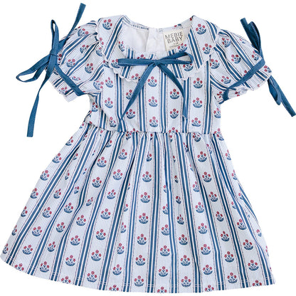Block Print Floral Dress