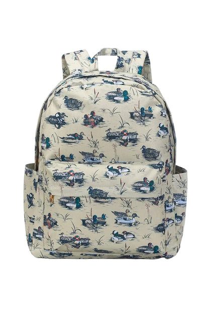 Kids Duck Printed Backpack
