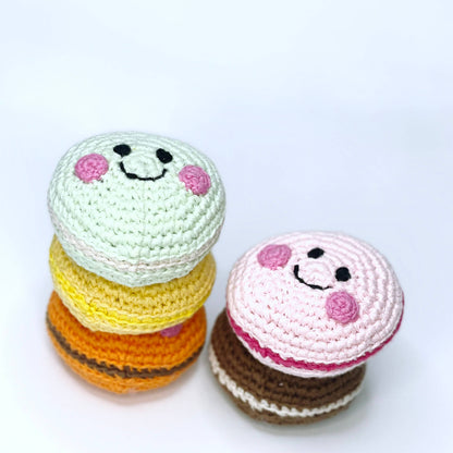 Starter Pack of Macaron Cookie Rattles - 10pc