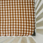 Gingham Muslin Crib Sheet